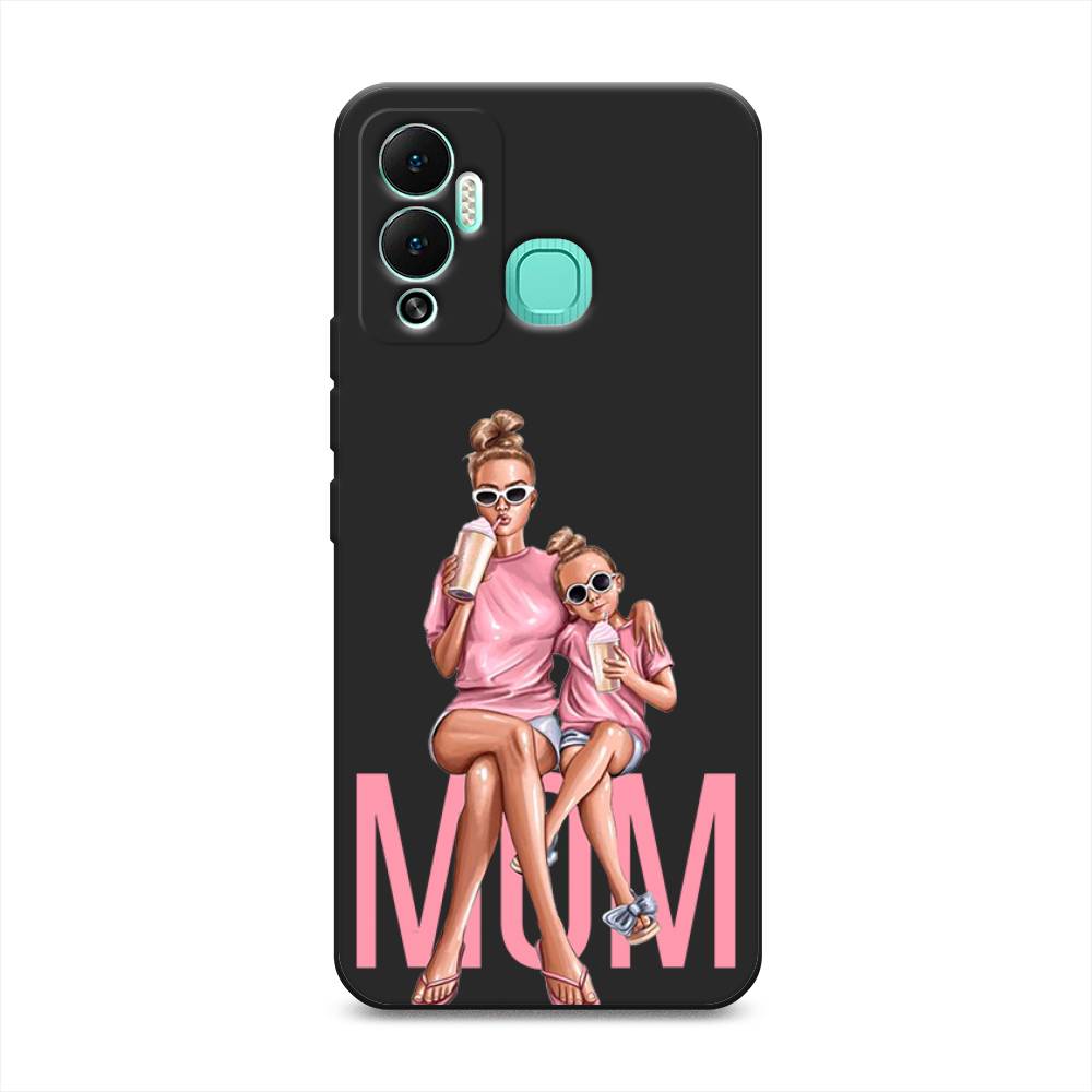 

Чехол Awog 3101752-1 для Infinix Hot 12 Play "Lovely mom", Бежевый;розовый;прозрачный, 3101752-1