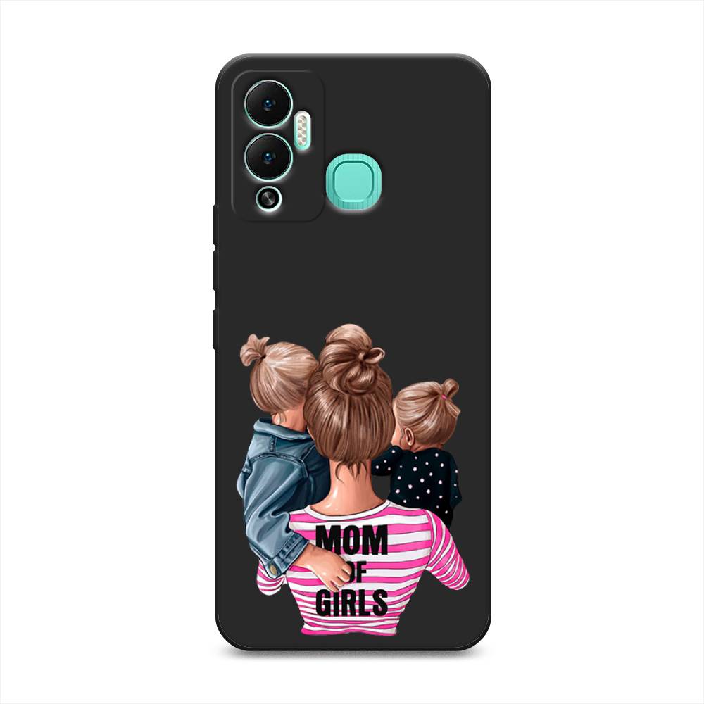 

Чехол Awog 3101752-1 для Infinix Hot 12 Play "Mom of Girls", Разноцветный, 3101752-1