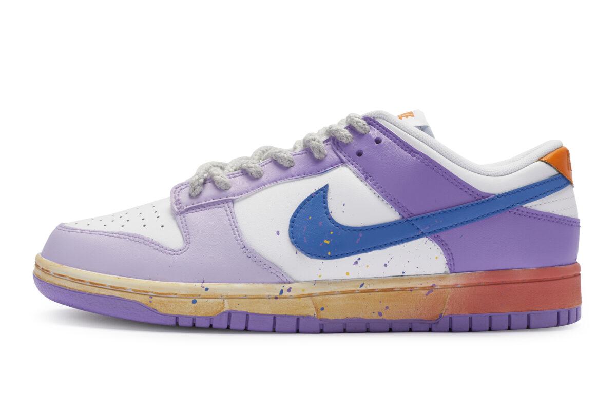 

Кеды унисекс Nike Dunk Low low GS белые 36.5 EU, Белый, Dunk Low low GS