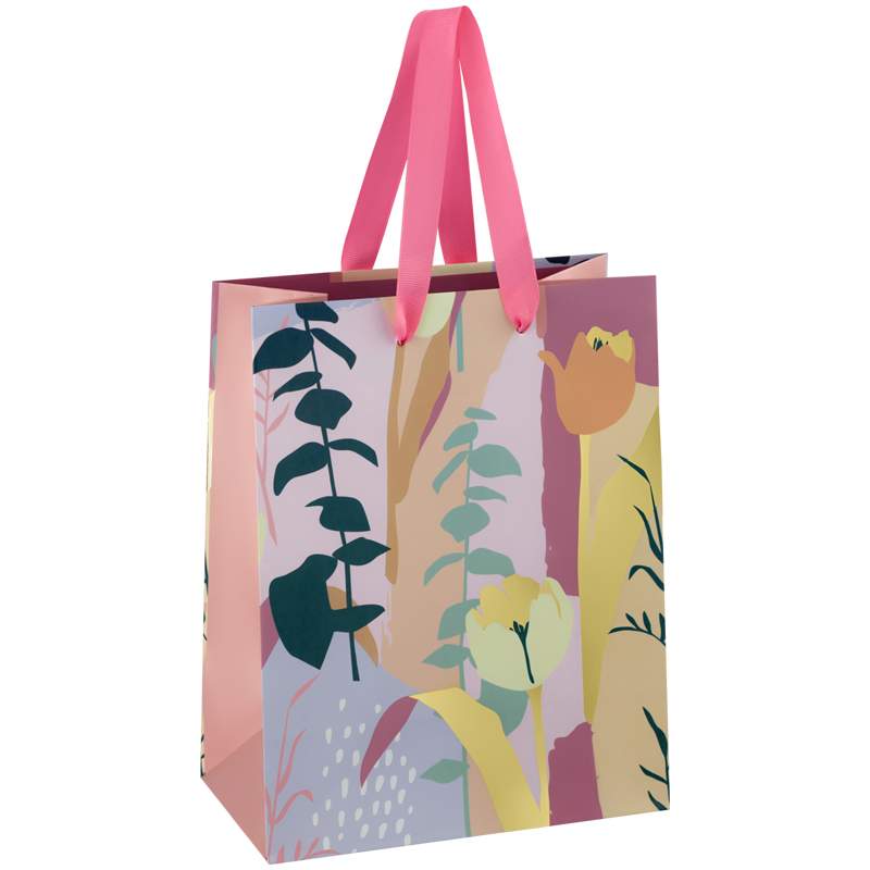 

Пакет подарочный Meshu 322520 Spring flowers 23x18x10см 12 штук, Разноцветный