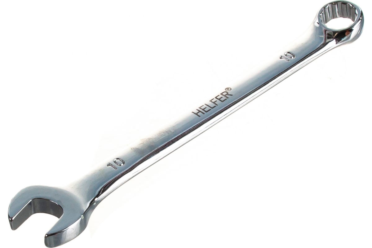 Ключ Комбинированный 10 Мм (Cr-V, Пластиковый Холдер) Helfer Hf002024 Kraft арт. HF002024 разводной ключ kraft