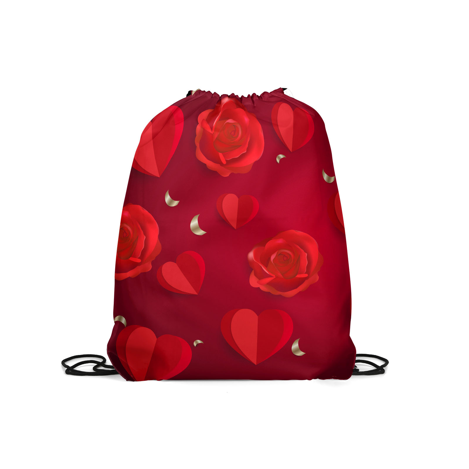 

Мешок для обуви унисекс Gorolla DrawstringBackpack 2341 красный, 42х35 см, DrawstringBackpack 2341