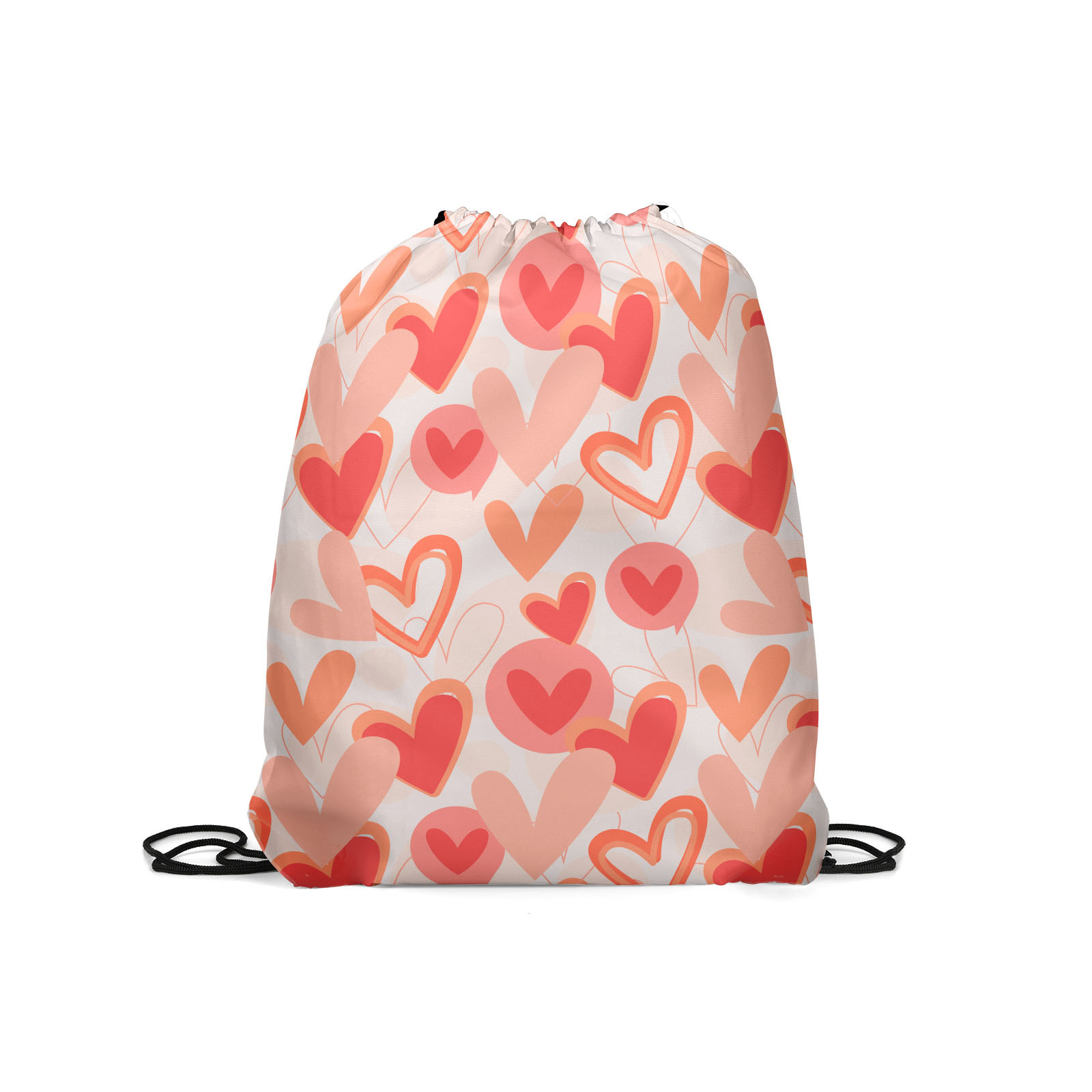 

Мешок для обуви унисекс Gorolla DrawstringBackpack 2296 розовый, 42х35 см, Белый;розовый, DrawstringBackpack 2296