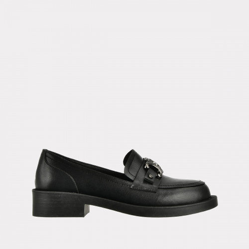 

Лоферы женские Versiya shop B52-H174 черные 37 RU, B52-H174