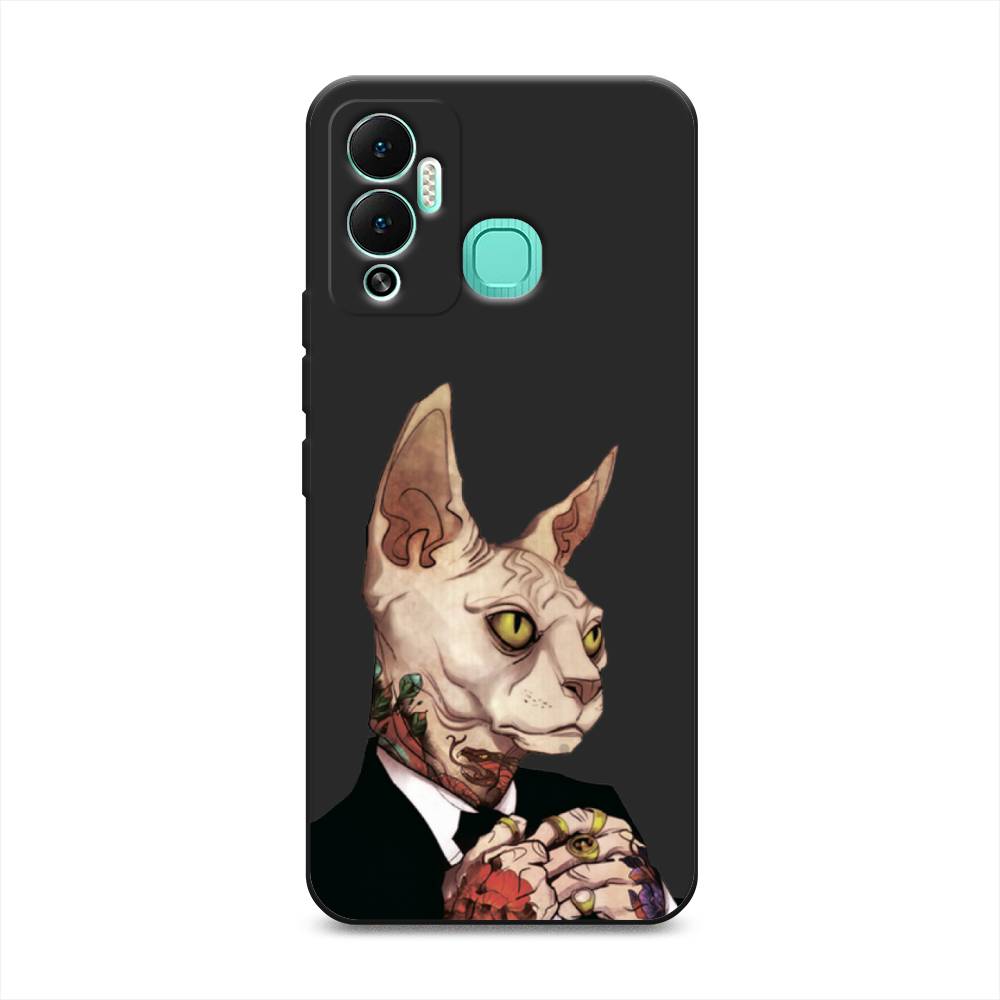 

Чехол Awog 3101752-1 для Infinix Hot 12 Play "Татуированный сфинкс", Бежевый;черный;красный, 3101752-1