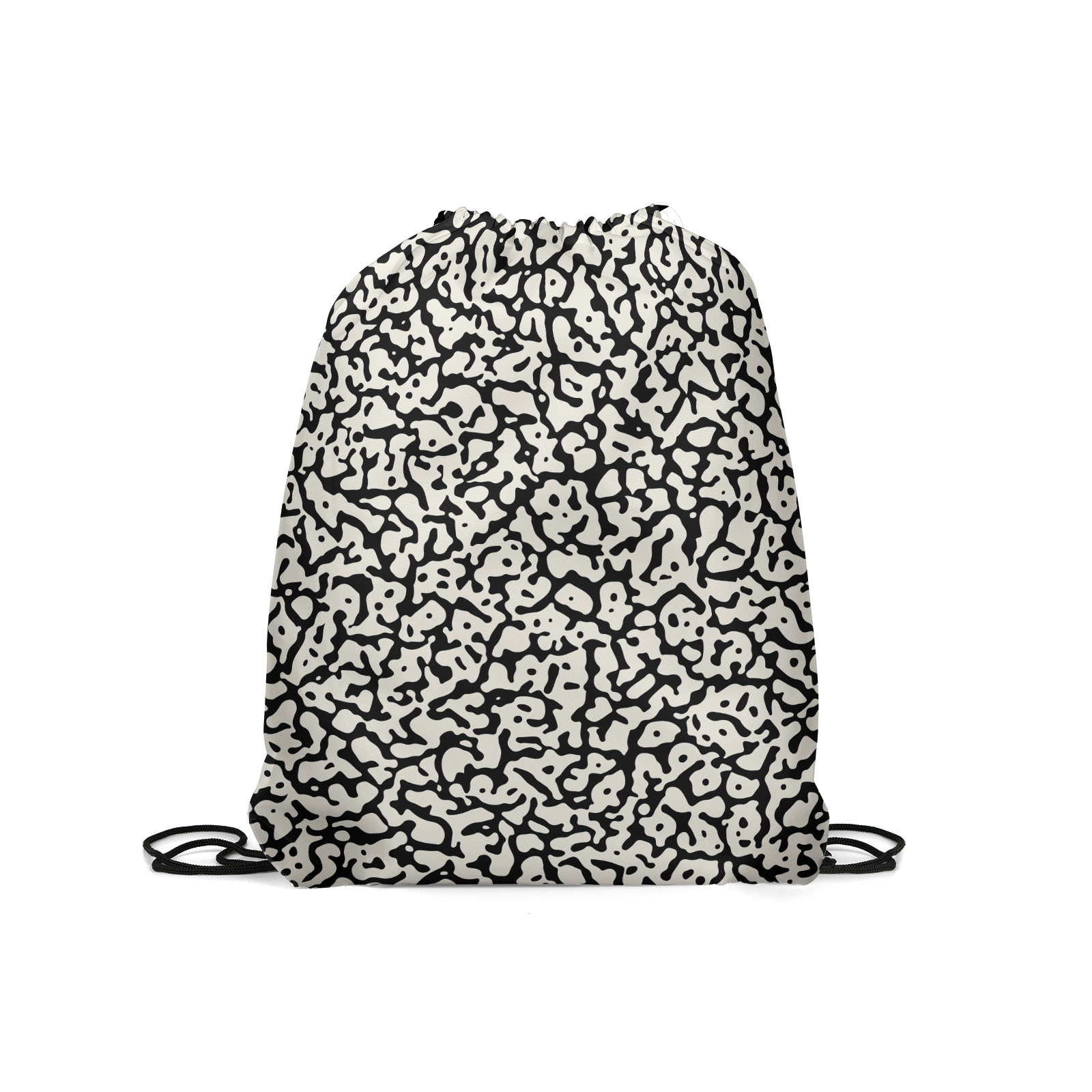 

Мешок для обуви унисекс Gorolla DrawstringBackpack 684 белый/черный, 42х35 см, DrawstringBackpack 684