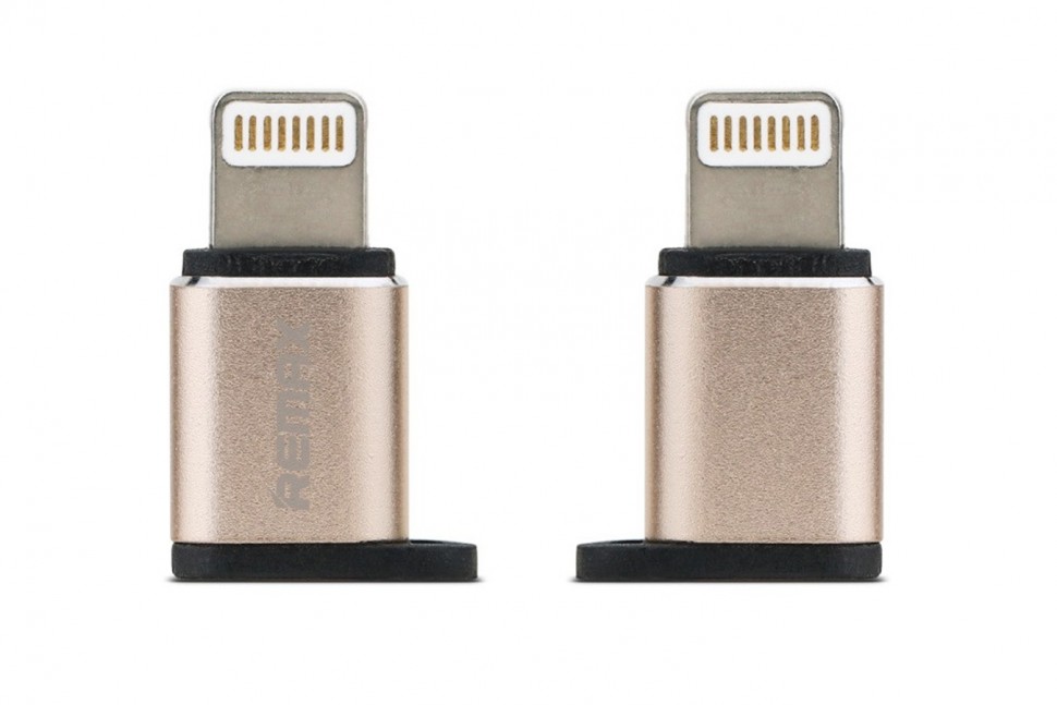 Переходник Remax Lightning на Micro USB