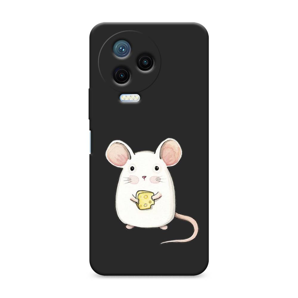 

Чехол Awog на Infinix Note 12 Pro 4G/ Note 12 (2023) "Мышка", Белый, 3102252-1