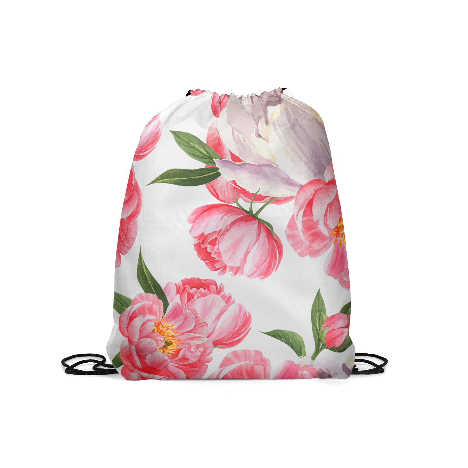 

Мешок для обуви унисекс Gorolla DrawstringBackpack 715 белый/розовый, 42х35 см, DrawstringBackpack 715