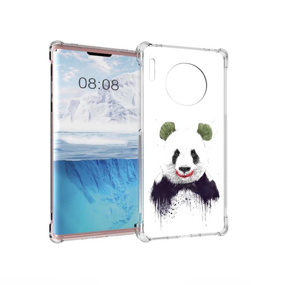 Чехол MyPads Tocco для Huawei Mate 30 Pro панда джокер