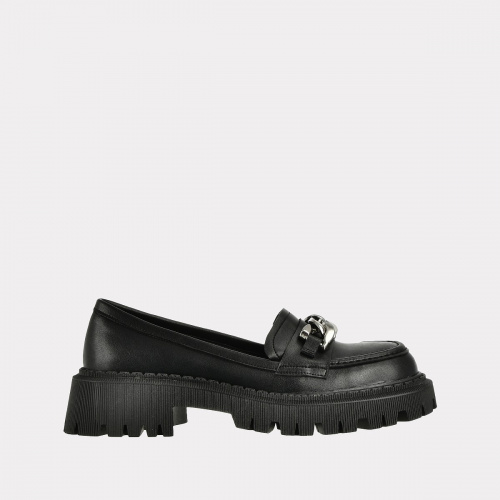 

Лоферы женские Versiya shop B29-H109 черные 40 RU, Черный, B29-H109