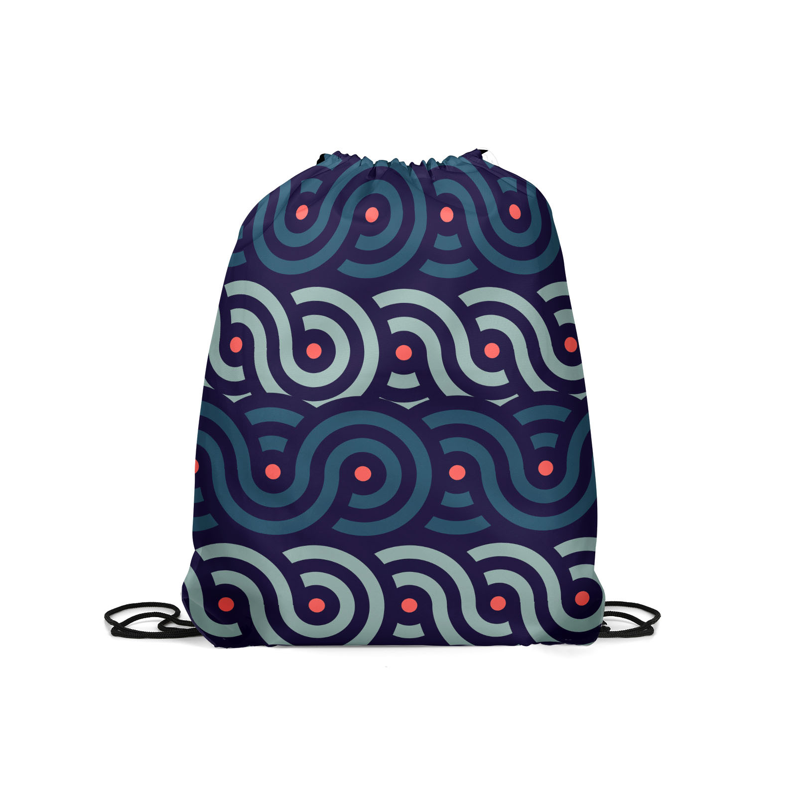 

Мешок для обуви унисекс Gorolla DrawstringBackpack 221 синий/голубой, 42х35 см, DrawstringBackpack 221