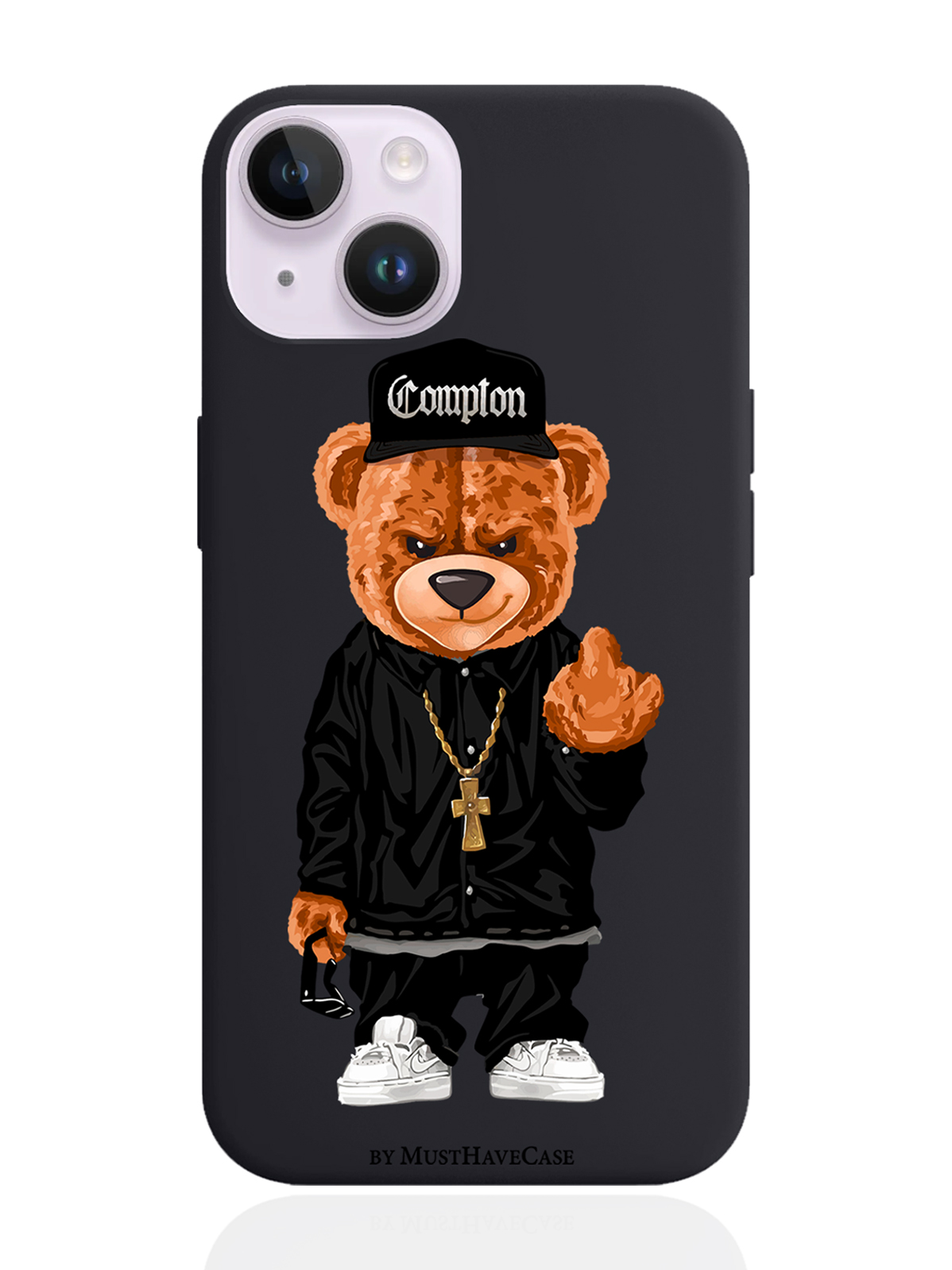 фото Чехол musthavecase для iphone 14 мишка compton