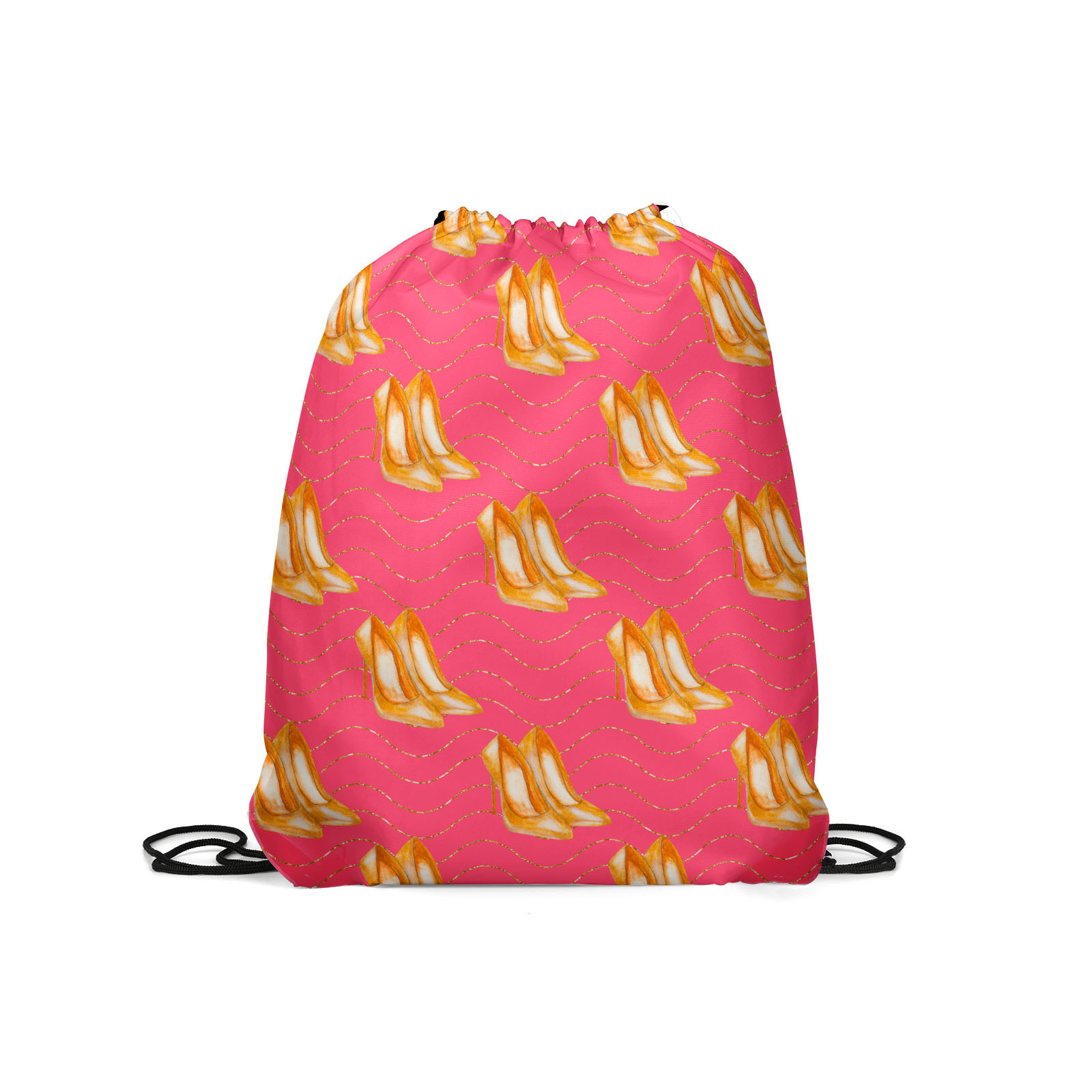

Мешок для обуви унисекс Gorolla DrawstringBackpack 389 розовый/желтый, 42х35 см, DrawstringBackpack 389