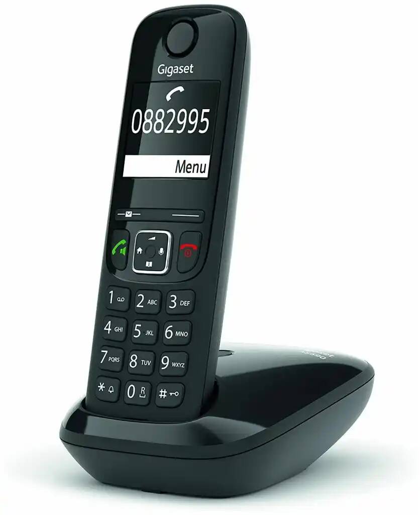 

Радиотелефон Dect Gigaset AS690 Duo Black, Черный, AS690 Duo