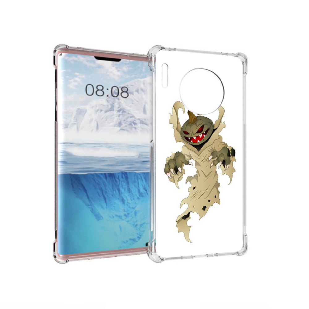 

Чехол MyPads Tocco для Huawei Mate 30 Pro призрак хэллоуина, Прозрачный, Tocco
