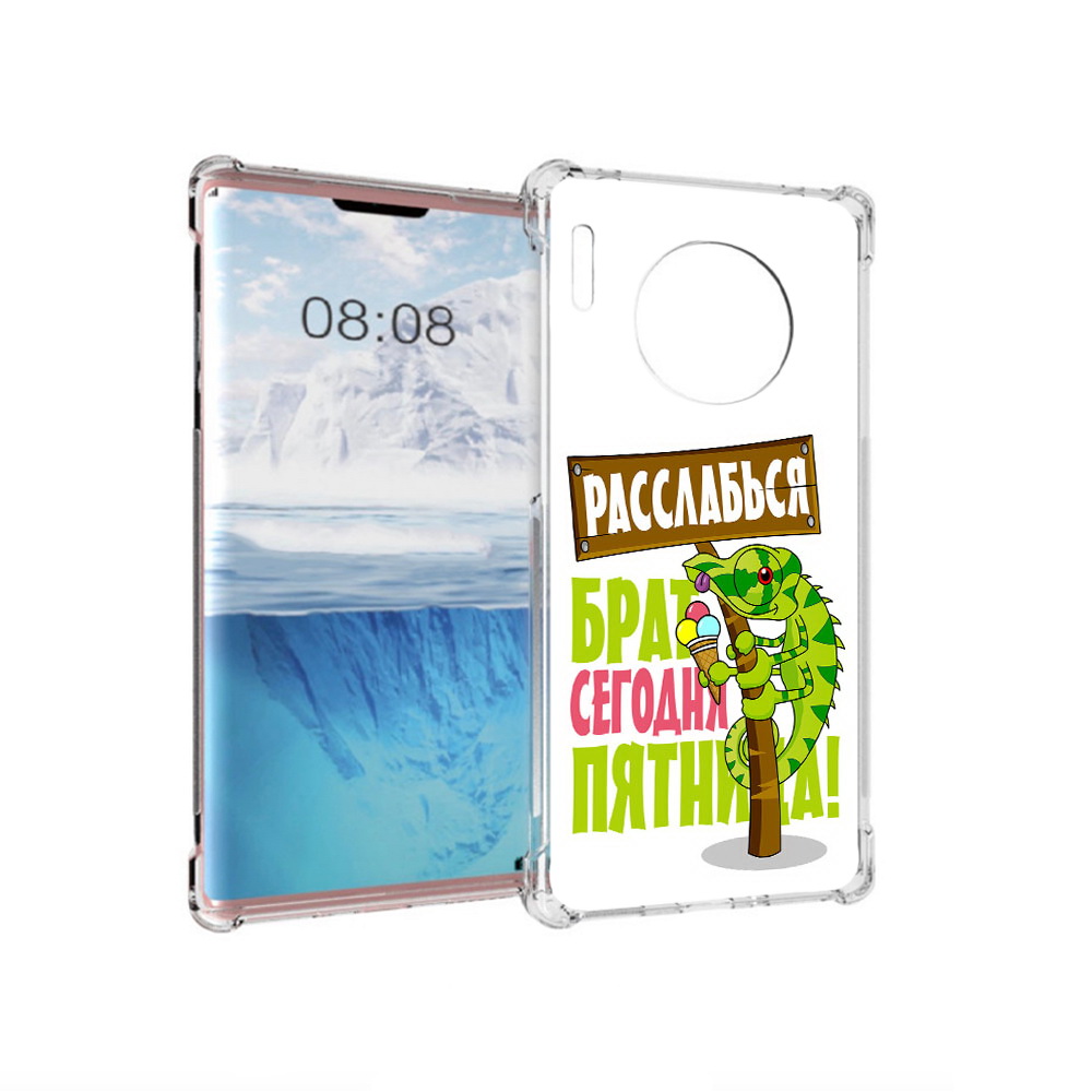 Чехол MyPads Tocco для Huawei Mate 30 Pro пятница