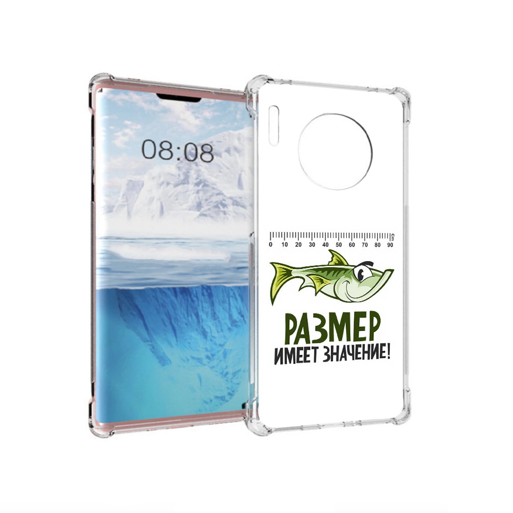 

Чехол MyPads Tocco для Huawei Mate 30 Pro размер не имеет значения, Прозрачный, Tocco