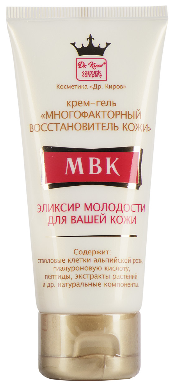 

Крем-гель для лица Dr. Kirov Cosmetic Company многофакторный восстановитель кожи, 60 мл
