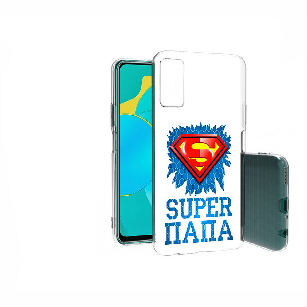 

Чехол MyPads Tocco для Huawei Honor 30S Супер Папа, Прозрачный, Tocco