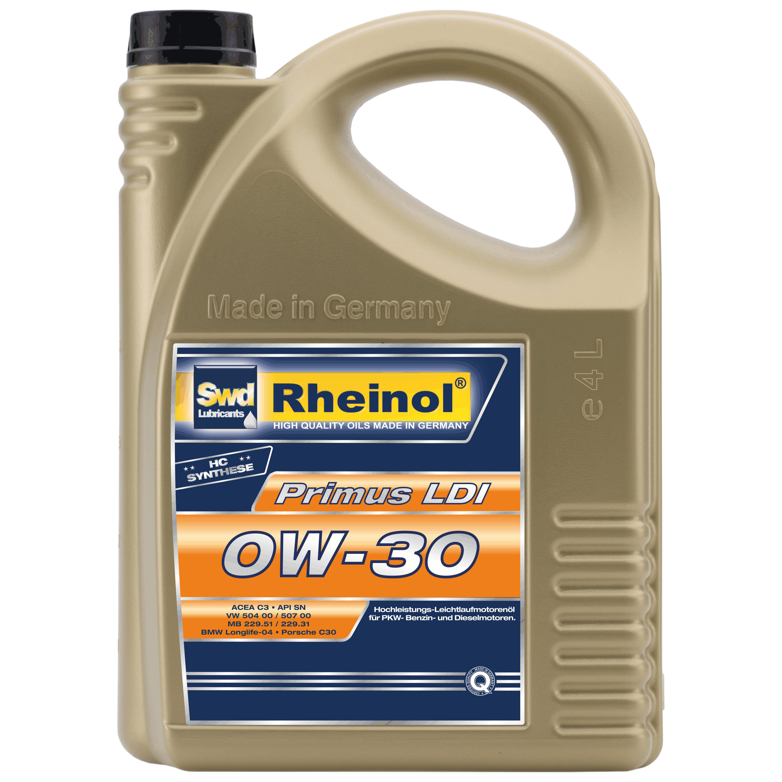 Моторное масло SWD Rheinol Primus Ldi 0W30 4л