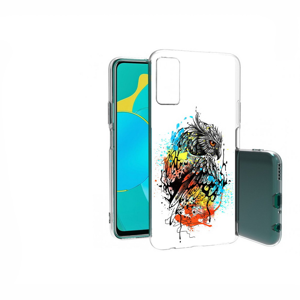 

Чехол MyPads Tocco для Huawei Honor 30S Творческая сова, Прозрачный, Tocco