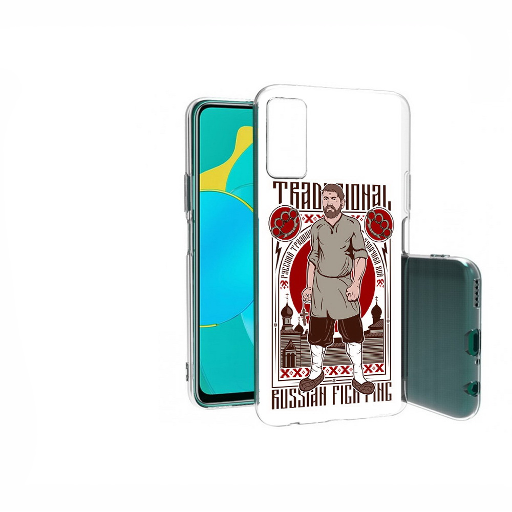 

Чехол MyPads Tocco для Huawei Honor 30S Традициональный мужчина, Прозрачный, Tocco