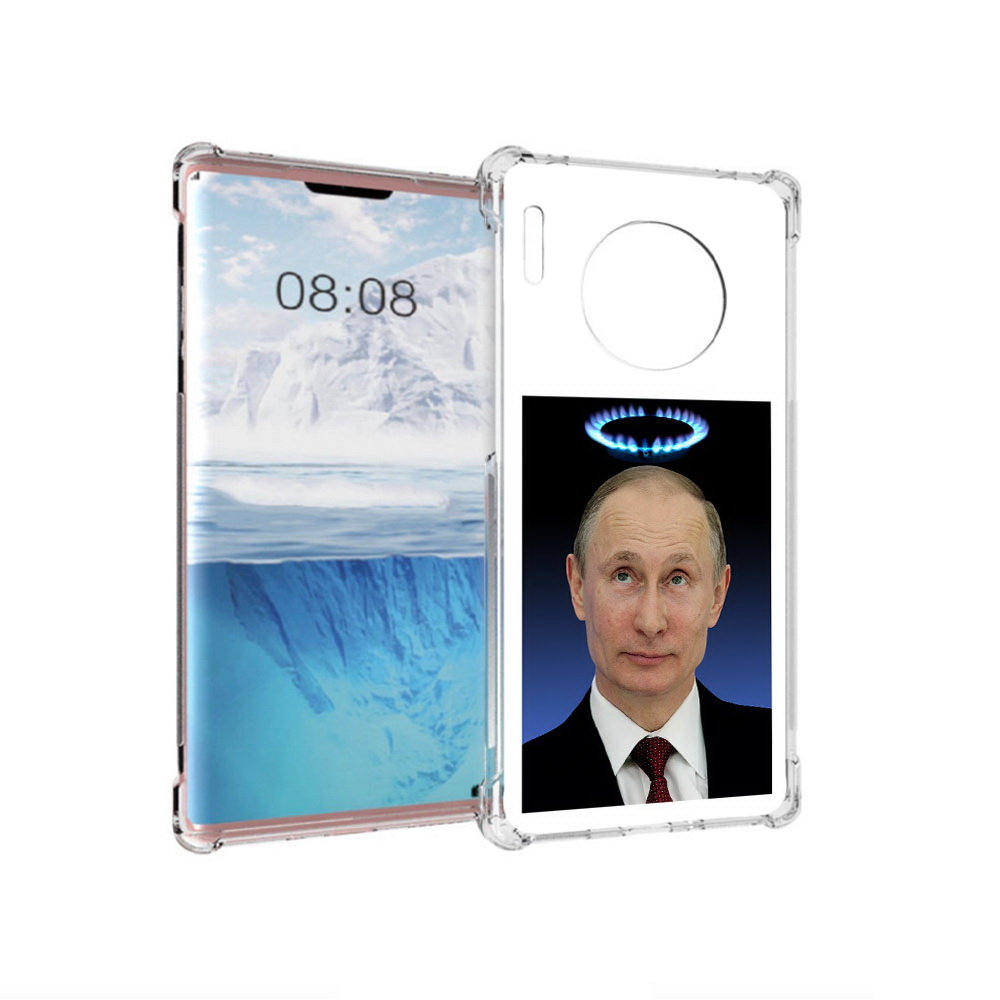 

Чехол MyPads Tocco для Huawei Mate 30 Pro святой газ, Прозрачный, Tocco