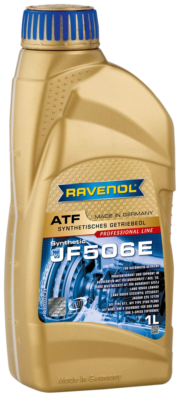 

Трансмиссионное масло RAVENOL 1211119001 ATF JF506E