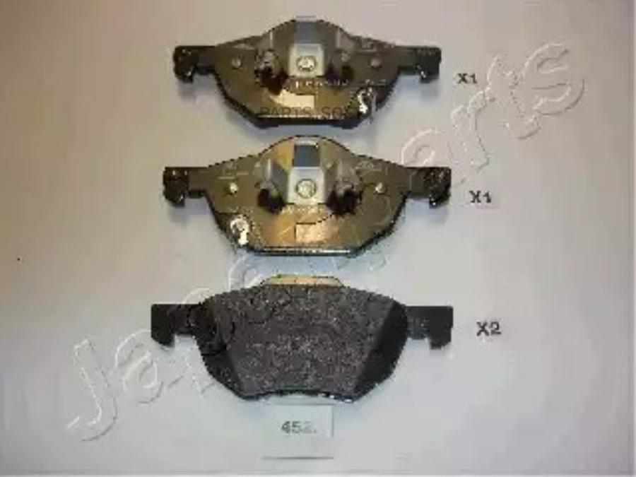 

Тормозные колодки Japanparts дисковые pa452af