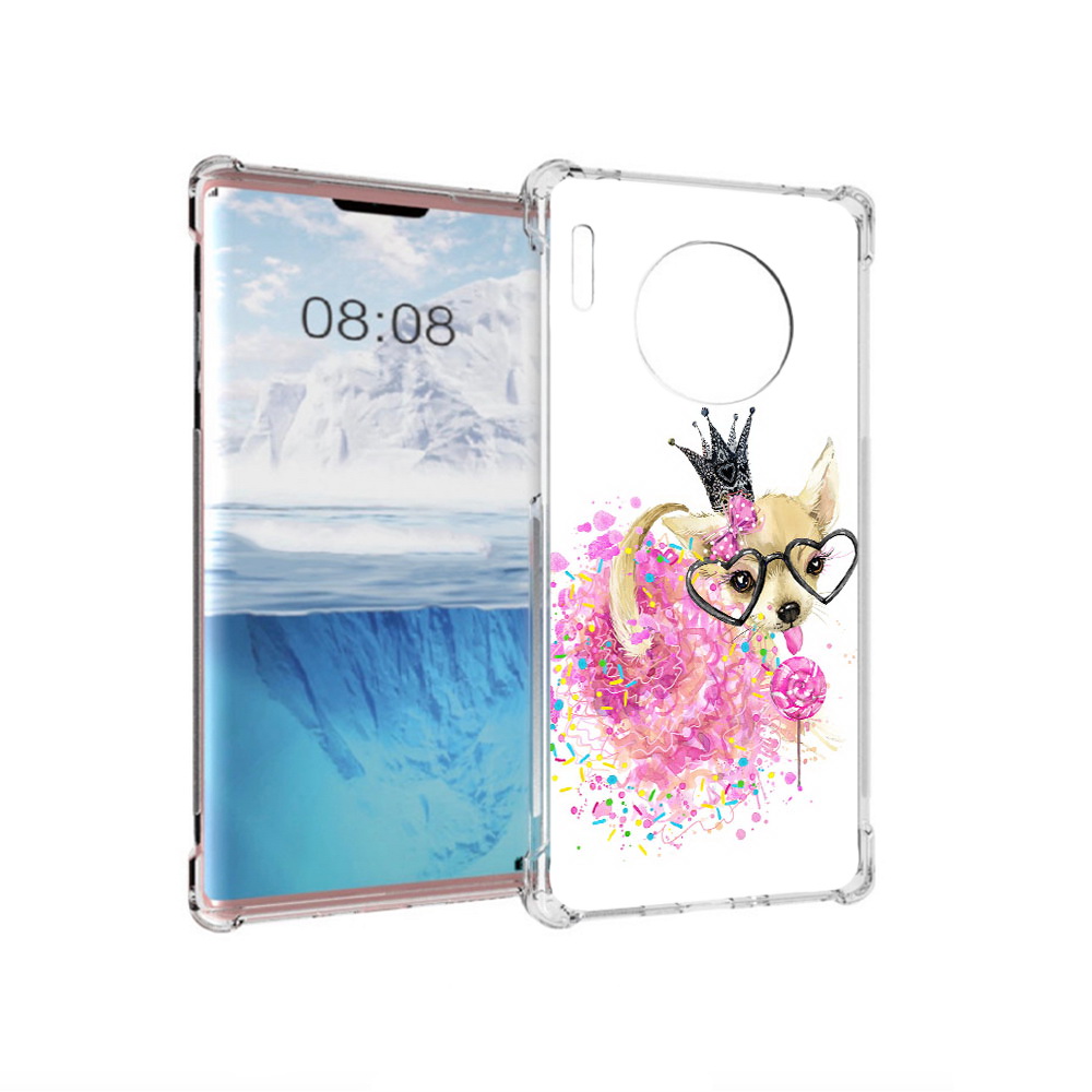 

Чехол MyPads Tocco для Huawei Mate 30 Pro сладкая принцесса, Прозрачный, Tocco