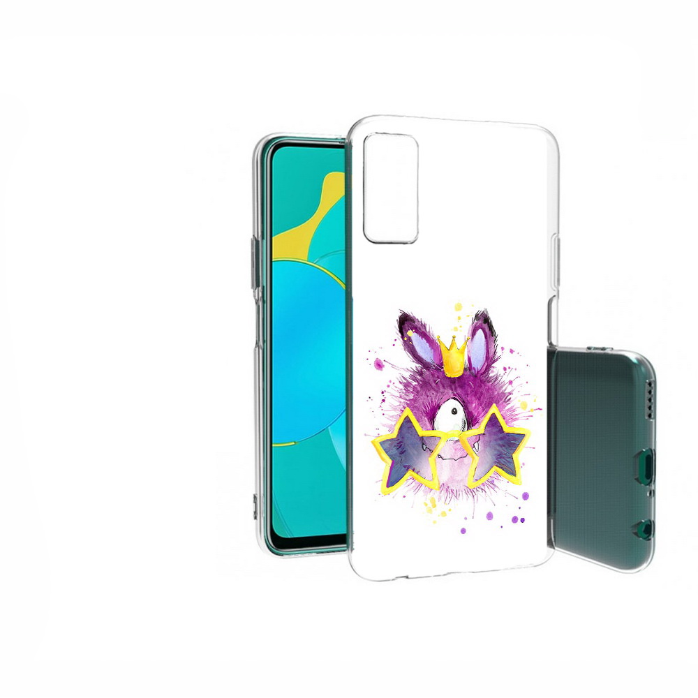 

Чехол MyPads Tocco для Huawei Honor 30S Шуршуля, Прозрачный, Tocco