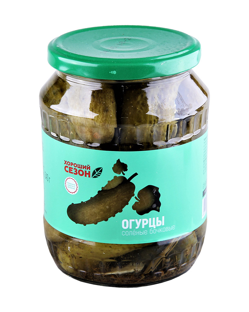 

Огурцы Солонь соленые 680 г