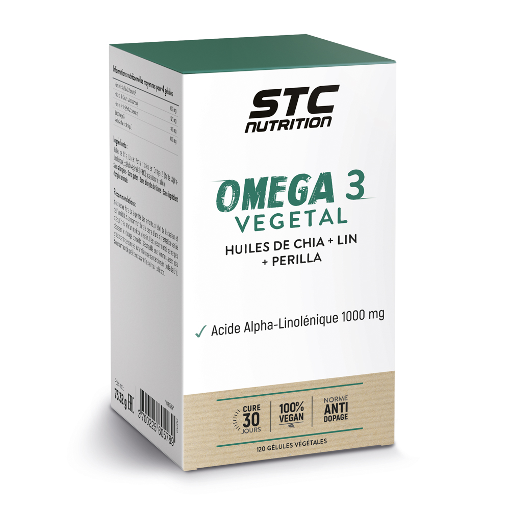 Омега 3 STC Nutrition, Omega 3 Vegetal, 120 капсул