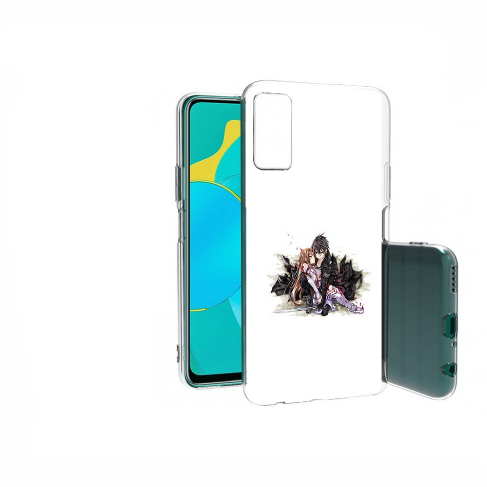 

Чехол MyPads Tocco для Huawei Honor 30S аниме асуна, Прозрачный, Tocco