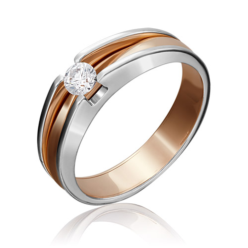 

Кольцо из золота р. 16 PLATINA jewelry 01-5177-00-501-1111-38, фианит, 01-5177-00-501-1111-38