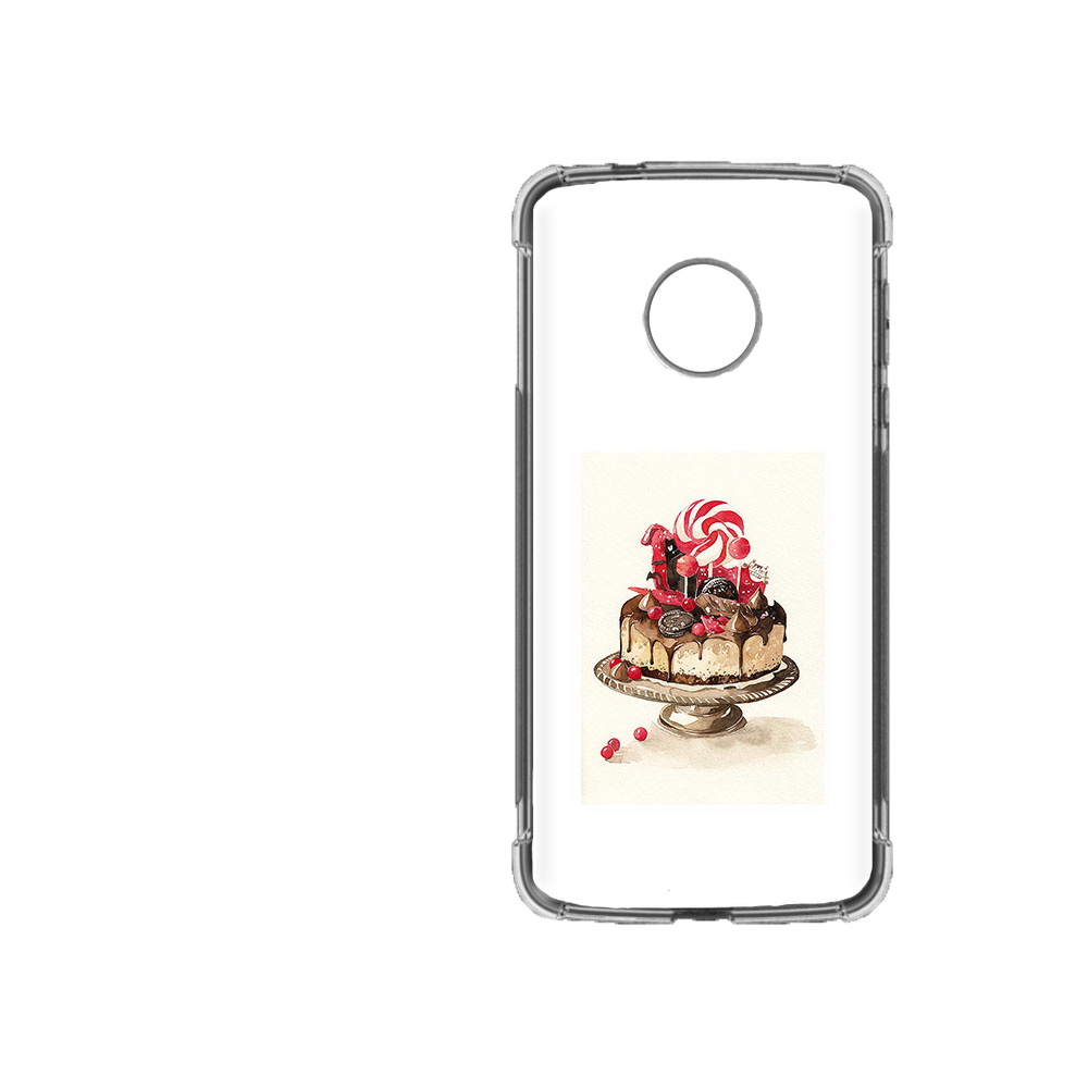 

Чехол MyPads Tocco для Motorola Moto Z2 Force вкусный торт, Прозрачный, Tocco