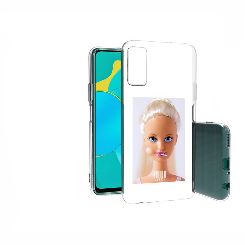 

Чехол MyPads Tocco для Huawei Honor 30S барби, Прозрачный, Tocco