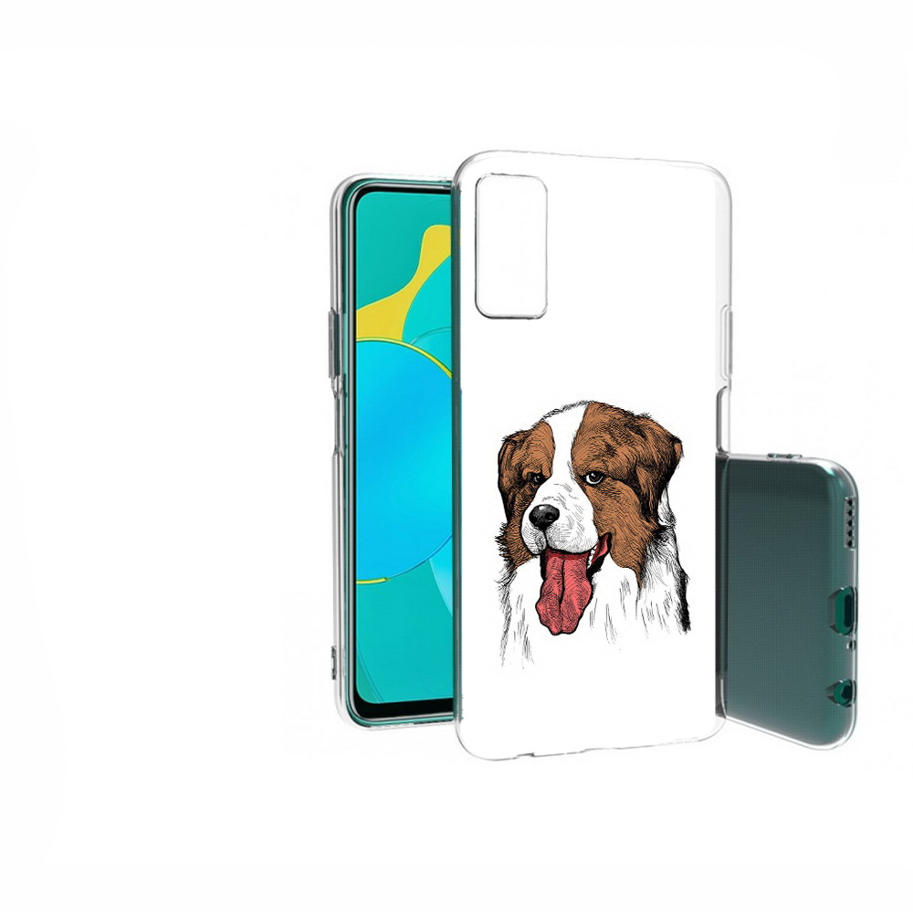 

Чехол MyPads Tocco для Huawei Honor 30S бетховен, Прозрачный, Tocco