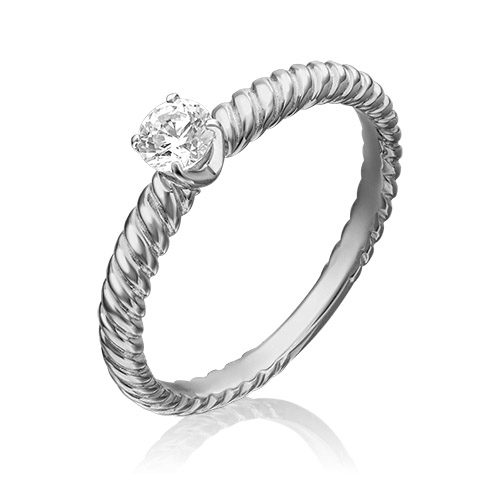 

Кольцо из золота р. 16,5 PLATINA jewelry 01-5272-00-501-1120-38, фианит, 01-5272-00-501-1120-38