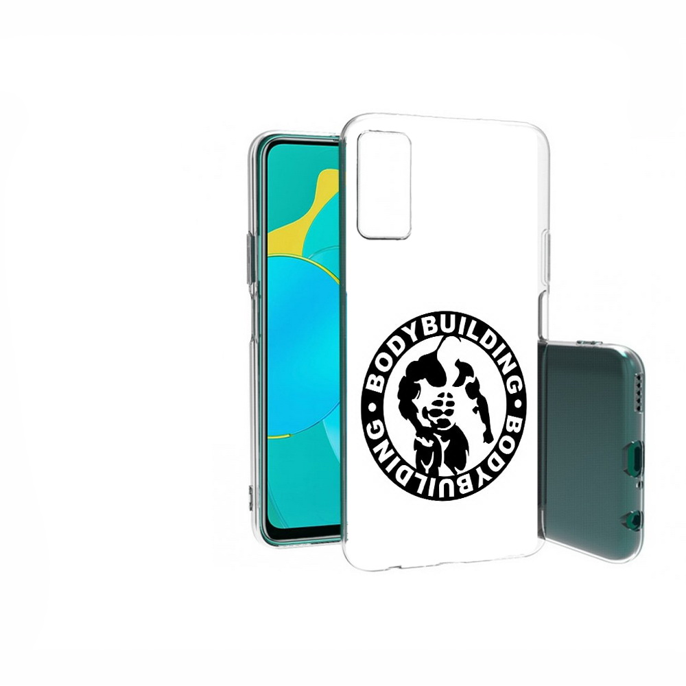 

Чехол MyPads Tocco для Huawei Honor 30S бодибилдинг, Прозрачный, Tocco