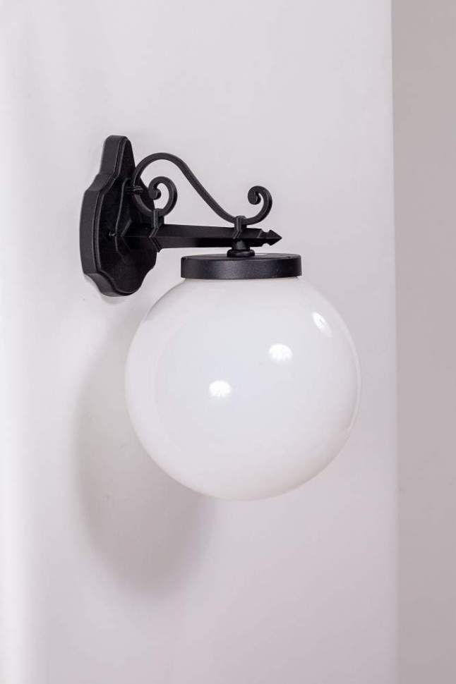 

Садовый светильник Oasis Light Настенный фонарь 88202S Bl