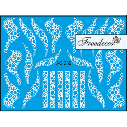 

Набор Freedecor Слайдер-дизайн Аэрография №239, 3 шт.