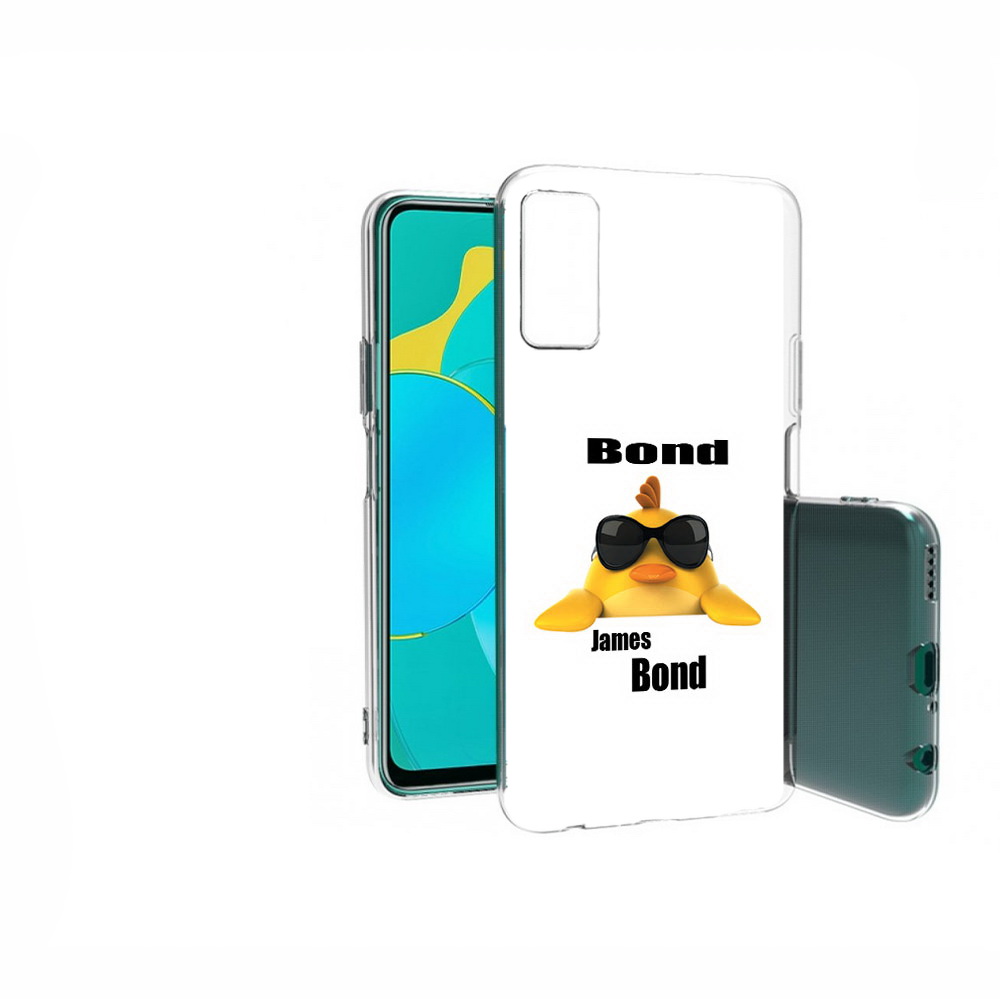 

Чехол MyPads Tocco для Huawei Honor 30S бонд, Прозрачный, Tocco