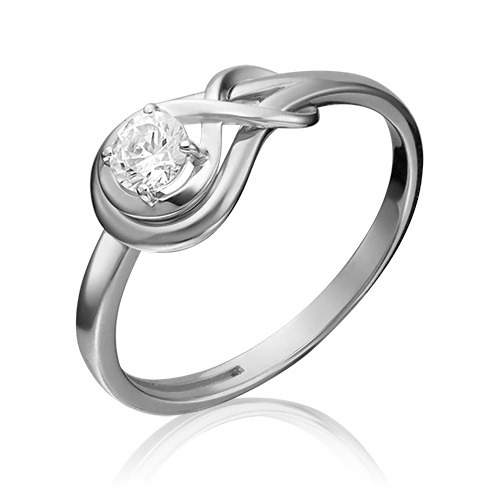 

Кольцо из золота р. 16 PLATINA jewelry 01-5343-00-501-1120-38, фианит, 01-5343-00-501-1120-38