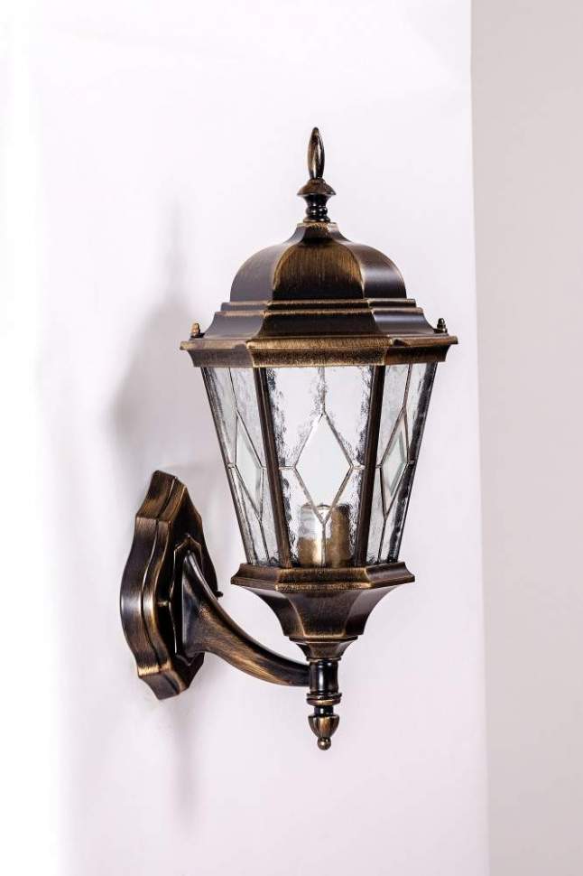 

Садовый светильник Oasis Light Astoria 2M настенный фонарь 91401M Gb ромб, Astoria 2M