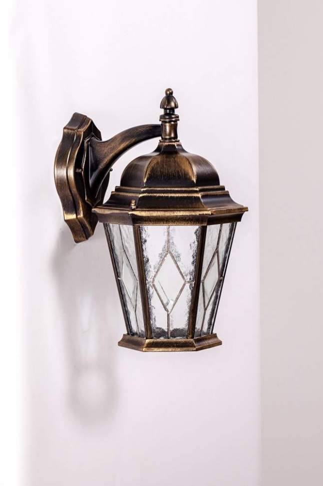 

Садовый светильник Oasis Light Astoria 2M настенный фонарь 91402M Gb ромб, Astoria 2M