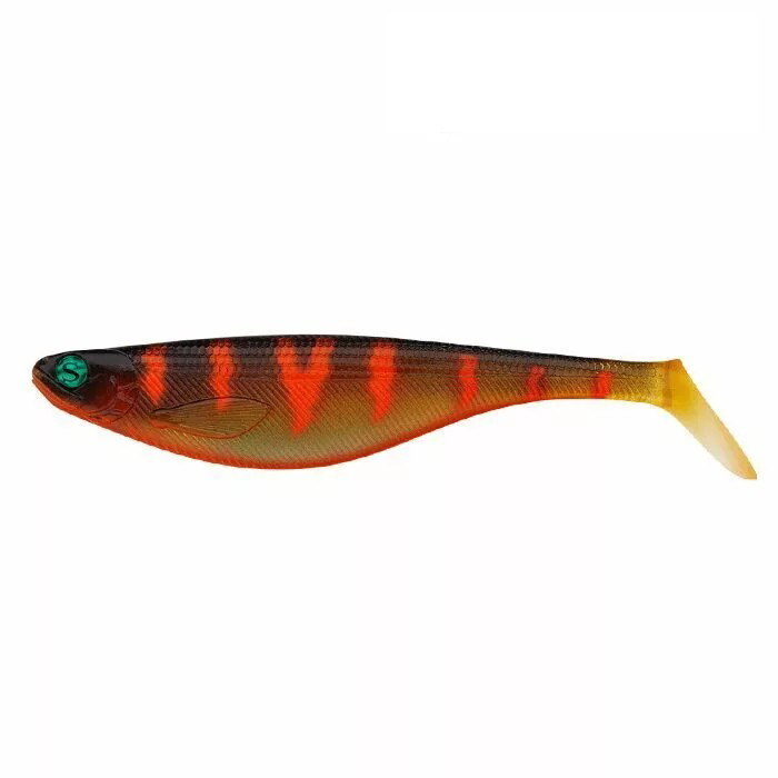 

Силиконовая Приманка Sprut Akira Shad 175 GRRP, Черный;коричневый;красный, Akira