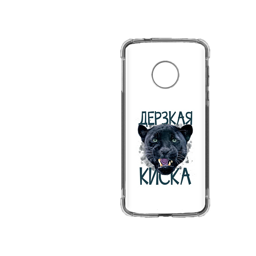 

Чехол MyPads Tocco для Motorola Moto Z2 Force дерзкая киска, Прозрачный, Tocco
