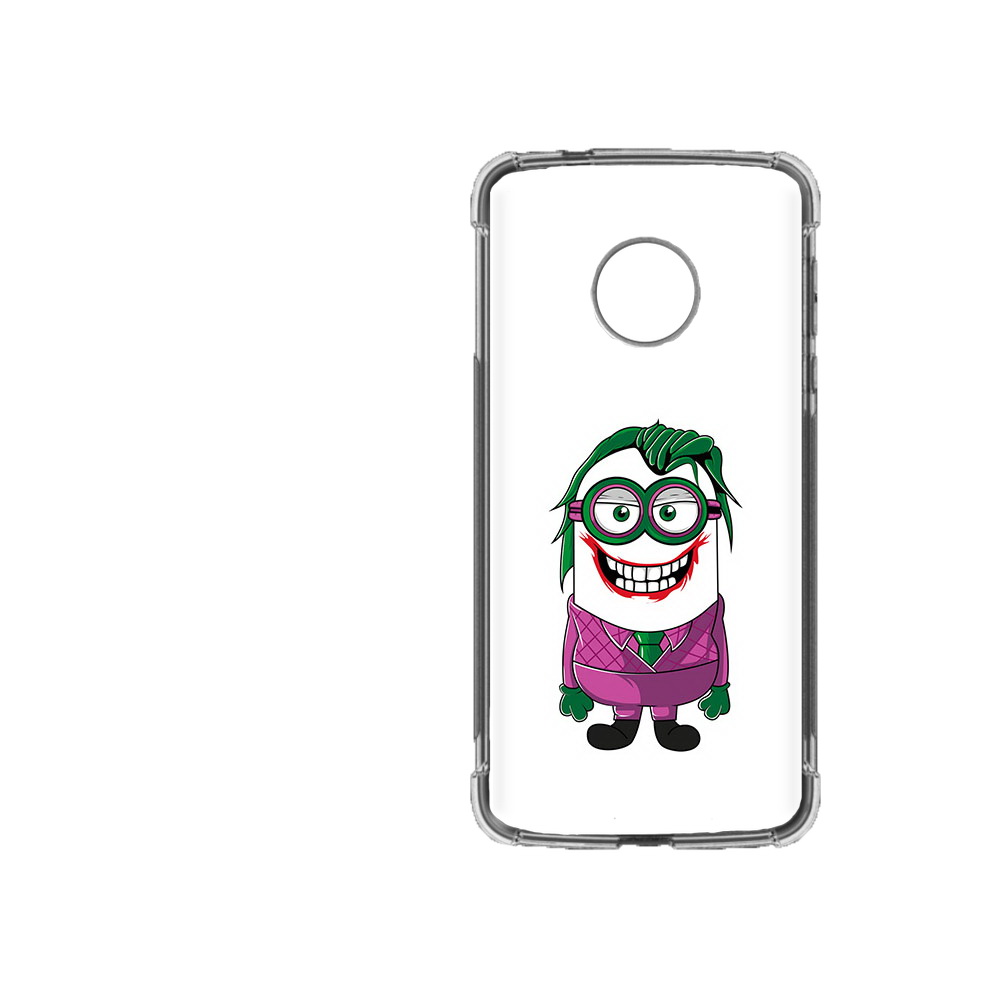 

Чехол MyPads Tocco для Motorola Moto Z2 Force джокер миньон, Прозрачный, Tocco